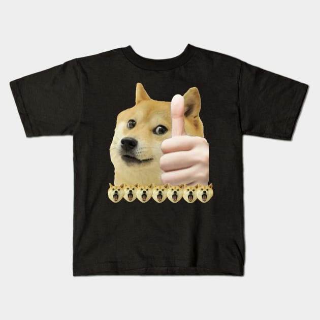 Doge OK Kids T-Shirt by RKBJJ